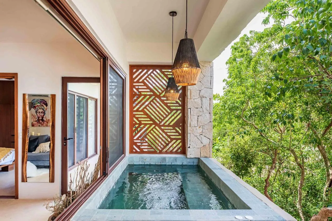 Ferienwohnung 2Br Luxury Penthouse With Heated Jacuzzi Rooftop Pool - Amar Tulum 203 Mexiko