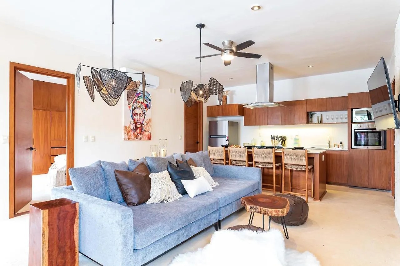 Ferienwohnung 2Br Luxury Penthouse With Heated Jacuzzi Rooftop Pool - Amar Tulum 203 0*,