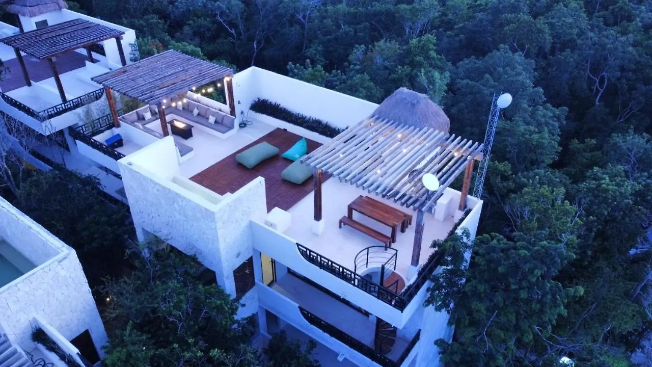Apartment Ferienwohnung 2Br Luxury Penthouse With Heated Jacuzzi Rooftop Pool - Amar Tulum 203 Mexiko