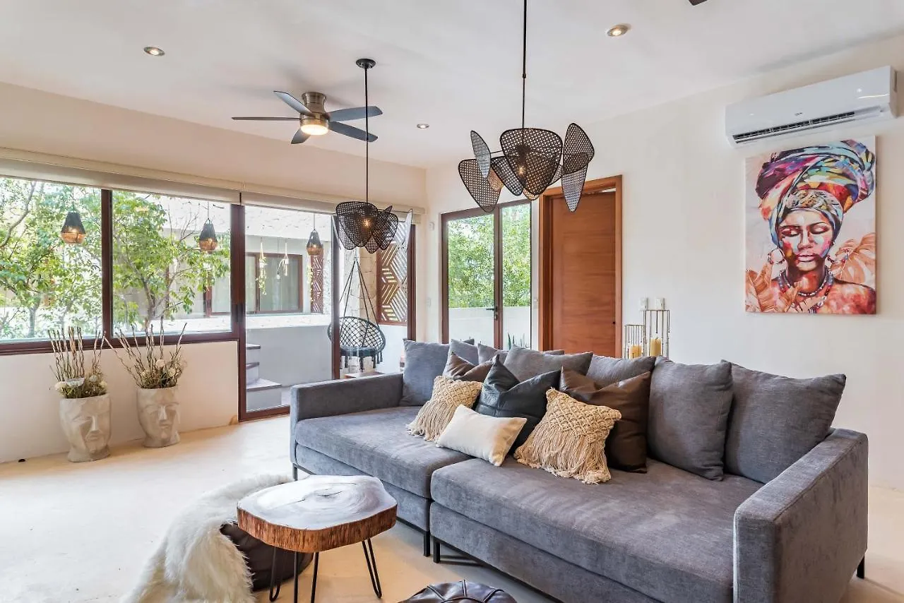 Ferienwohnung 2Br Luxury Penthouse With Heated Jacuzzi Rooftop Pool - Amar Tulum 203