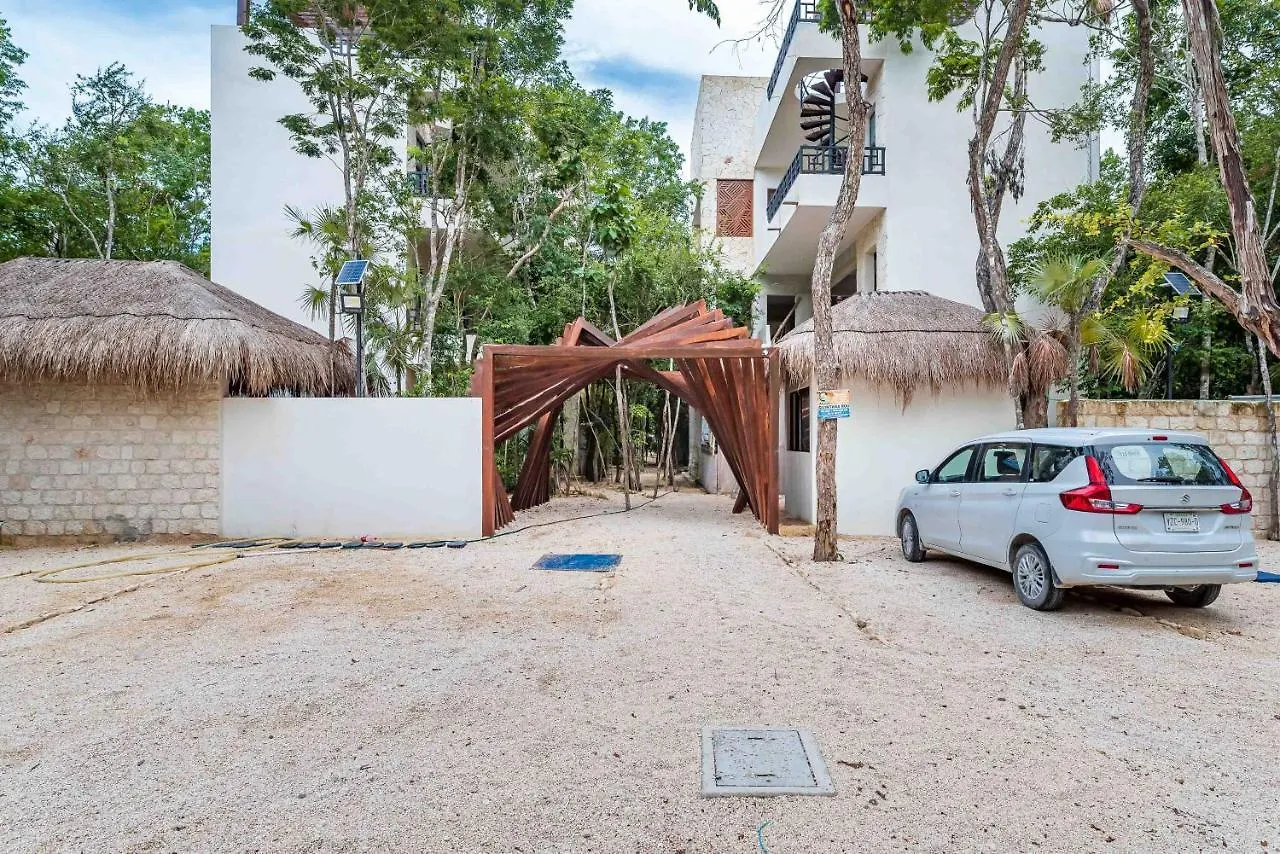 Apartment Ferienwohnung 2Br Luxury Penthouse With Heated Jacuzzi Rooftop Pool - Amar Tulum 203 Mexiko