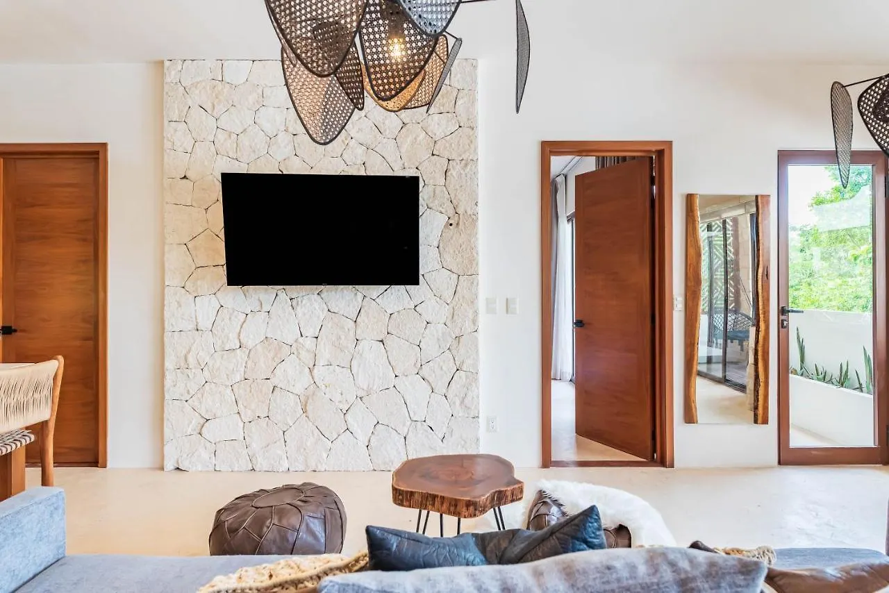 Ferienwohnung 2Br Luxury Penthouse With Heated Jacuzzi Rooftop Pool - Amar Tulum 203 0*,