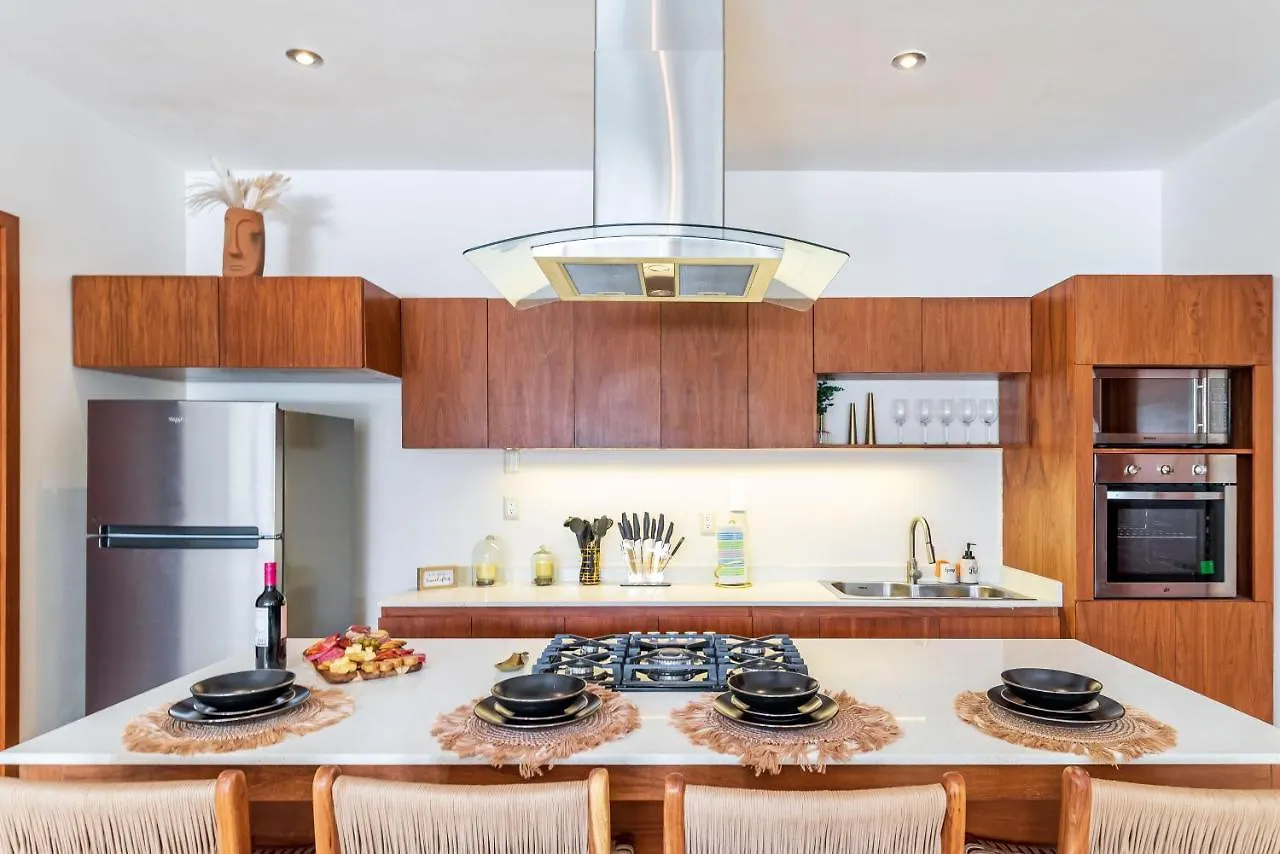 Ferienwohnung 2Br Luxury Penthouse With Heated Jacuzzi Rooftop Pool - Amar Tulum 203 Apartment