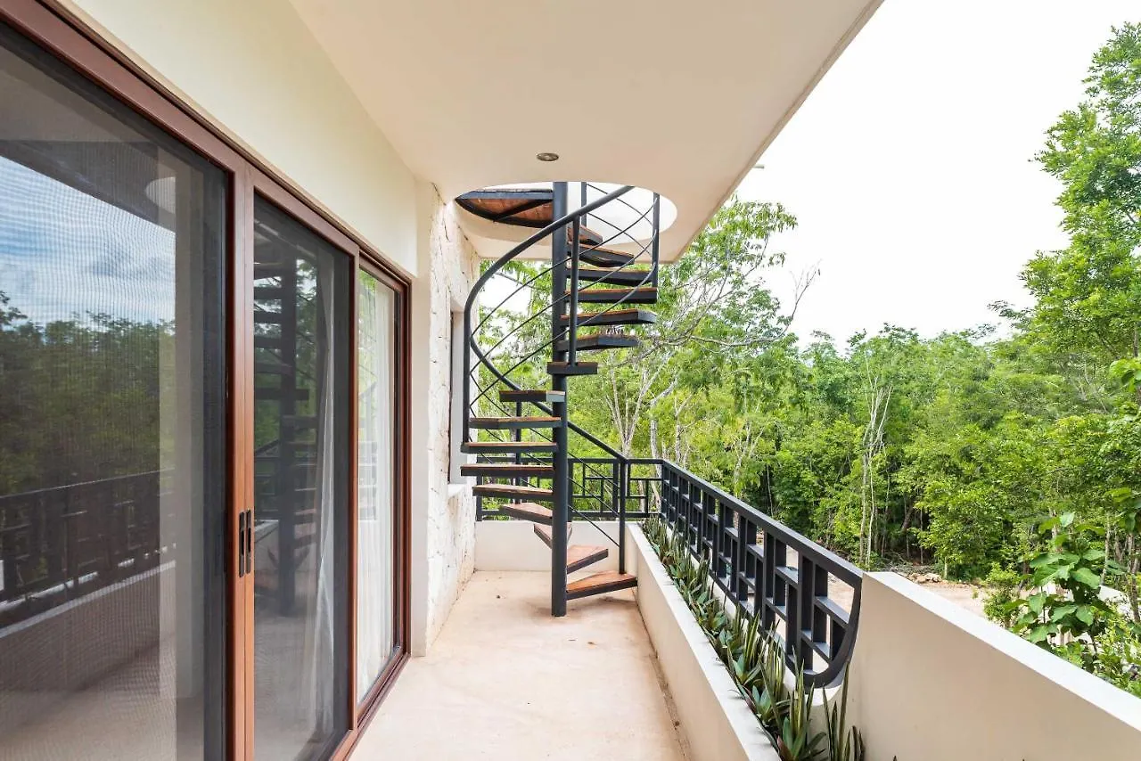 Apartment Ferienwohnung 2Br Luxury Penthouse With Heated Jacuzzi Rooftop Pool - Amar Tulum 203