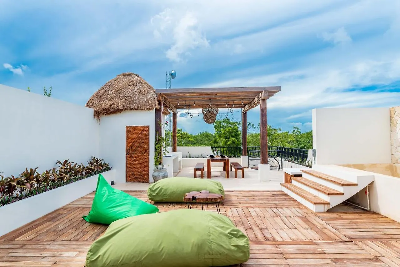 2Br Luxury Penthouse With Heated Jacuzzi Rooftop Pool - Amar Tulum 203 Apartment 0*,  Mexico