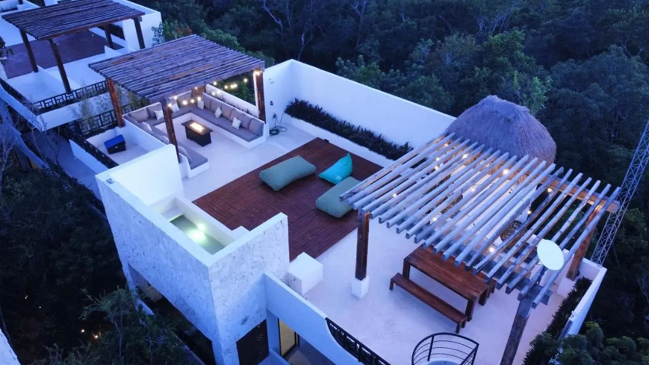 2Br Luxury Penthouse With Heated Jacuzzi Rooftop Pool - Amar Tulum 203 Apartment
